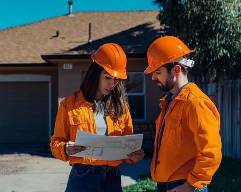 Team on site